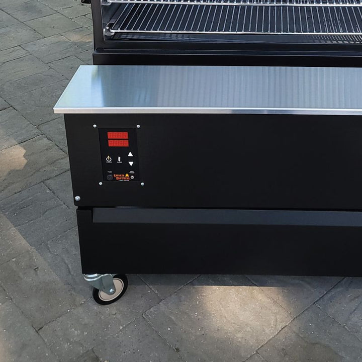 Myron Mixon Barq 3600 wood pellet grill control panel