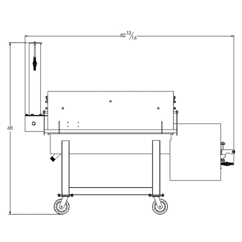 Old Country BBQ Pits Generation 3 Offset Smoker – Fully Insulated Commercial Build