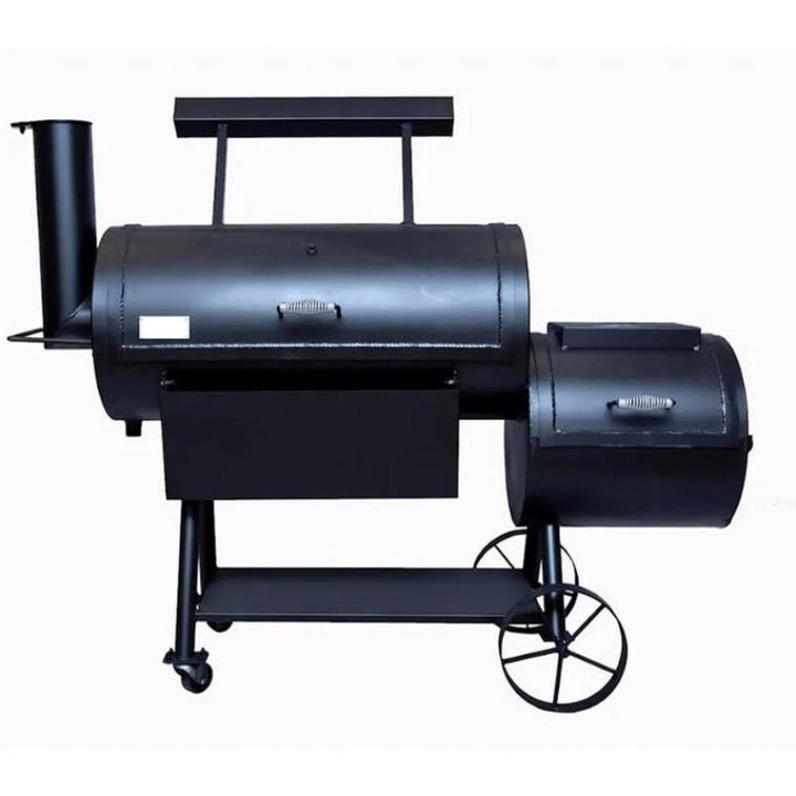 Old Country BBQ Brazos Offset Loaded Smoker front