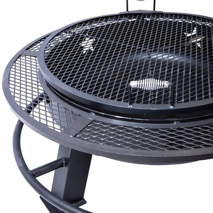 Old Country BBQ Pits 36 inch fire pit top view