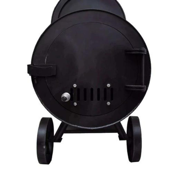 Old Country BBQ Pits Brazos 2.0 firebox view