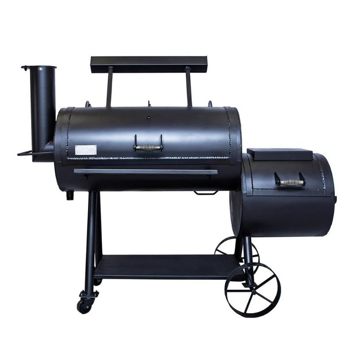 Old Country BBQ Pits Brazos DLX Smoker closed lid