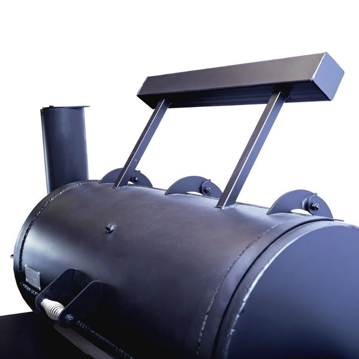 Old Country BBQ Pits Brazos DLX Smoker lid counter weight