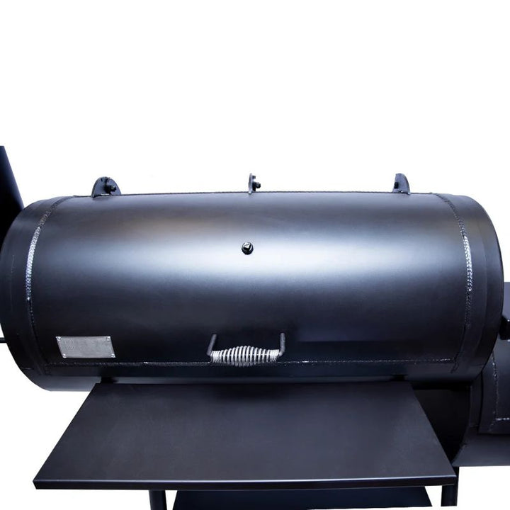 Old Country BBQ Pits Brazos Smoker lid closed