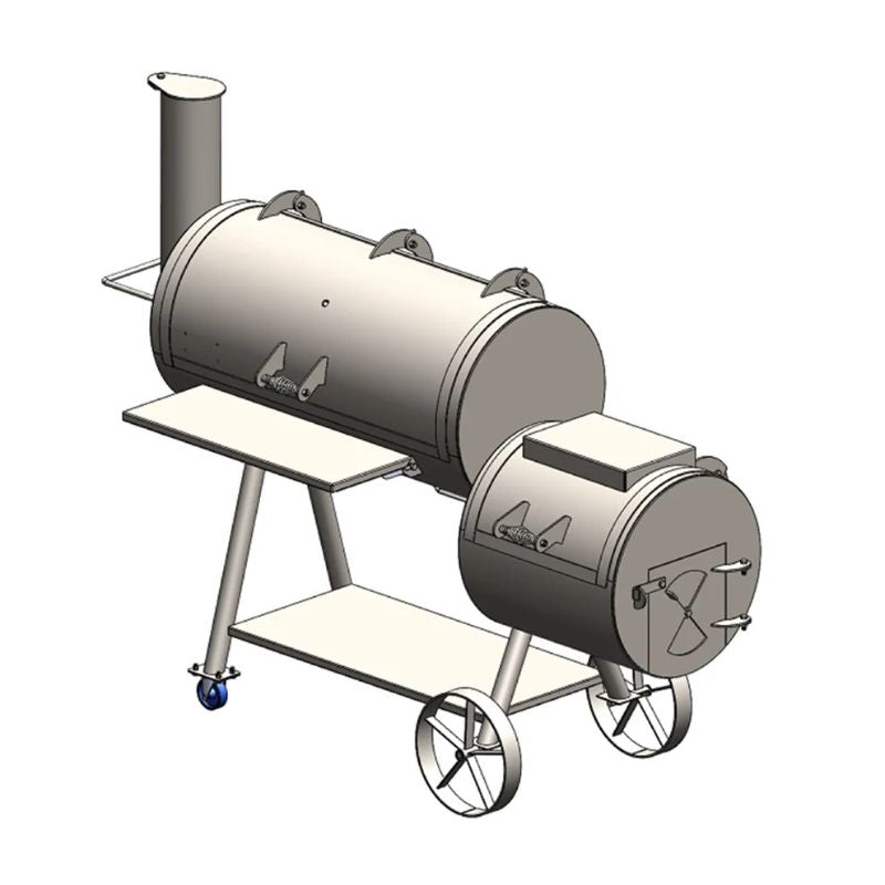 Old Country BBQ Pit Brazos Smoker sketch