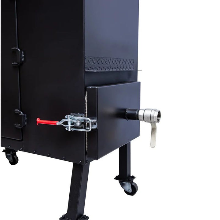 Old Country BBQ Pits Gravity Fed Smoker drain door