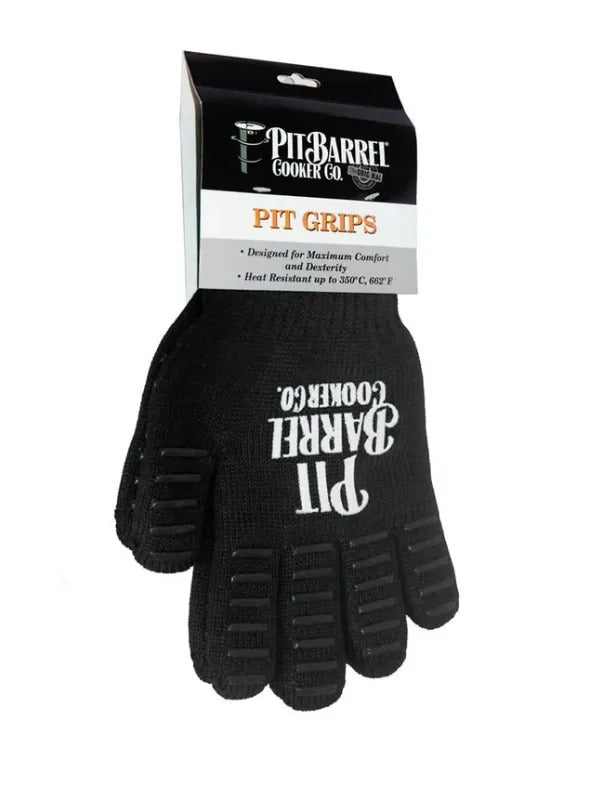 Pit Barrel Cooker Gloves Pit Grips packaged