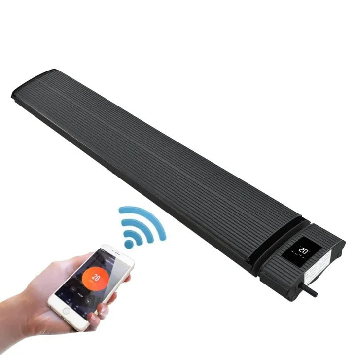 RADtec E24rw 63 inch WiFi Smart Controlled Zero Light Patio Heater