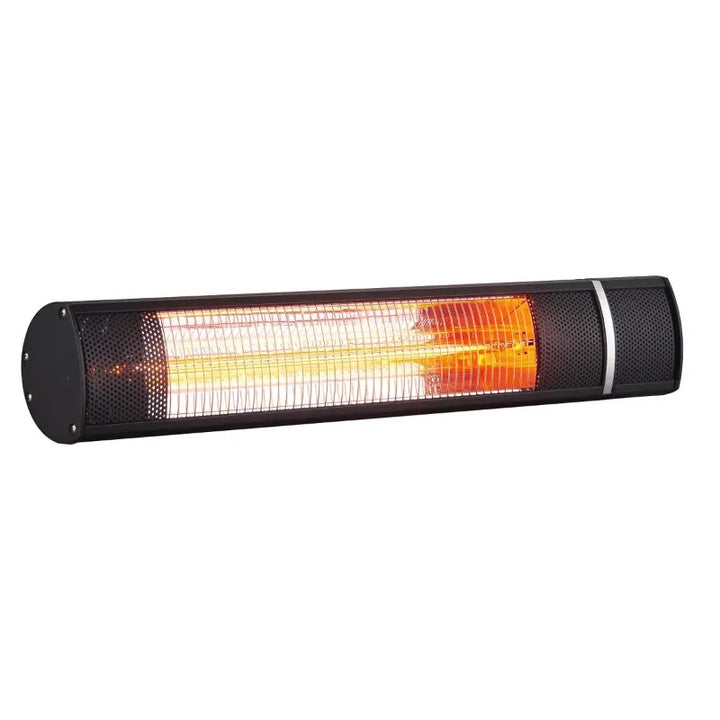 RADtec G15R 25 inch golden tube electric patio heater front
