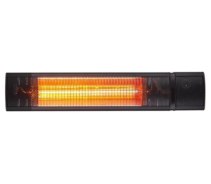 RADtec G15R 25 inch golden tube electric patio heater on