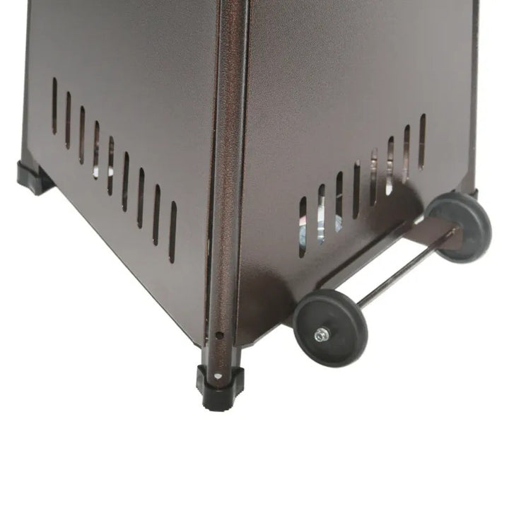 RADtec Pyramid Flame Propane Patio Heater Antique Bronze base