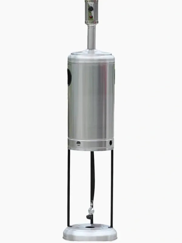 RADtec Real Flame Propane Patio Heaters Stainless Steel base cover up