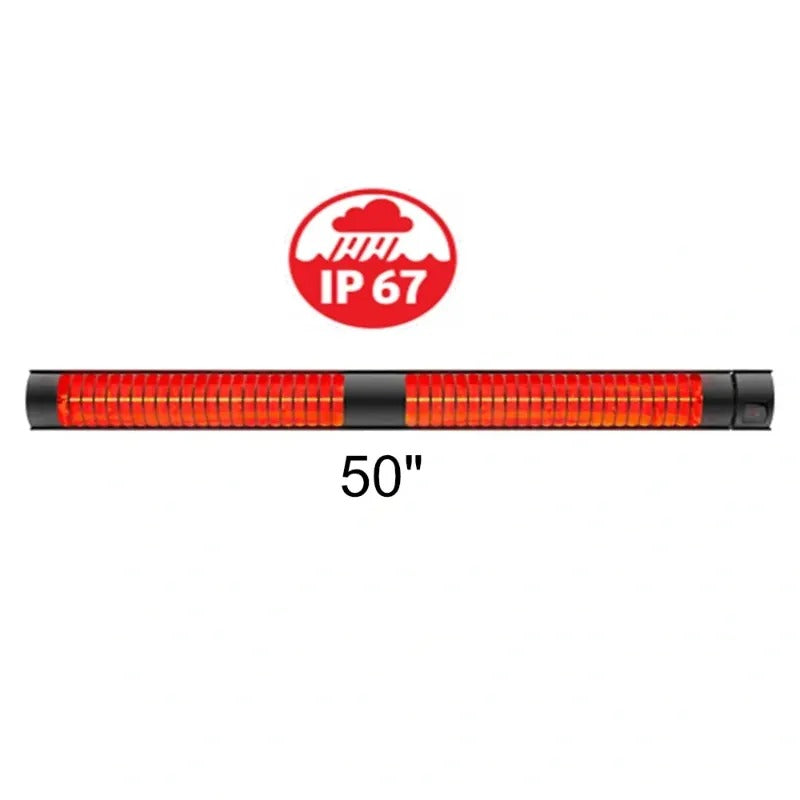 RADtec T400012R 50 inch Weatherproof Electric Patio Heater