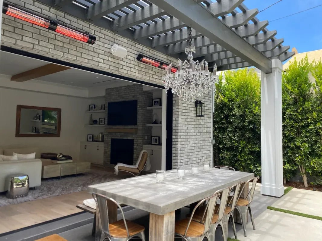 RADtec Torrid Series Patio Heaters heating deck