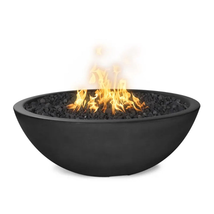 Sedona GFRC Fire Pit Narrow Ledge Black