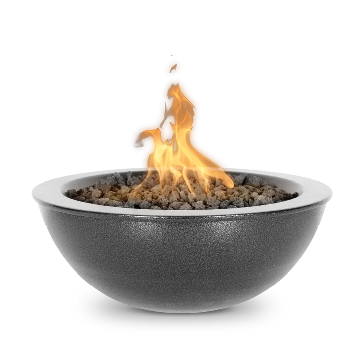 Sedona fire bowl copper vein powder coated