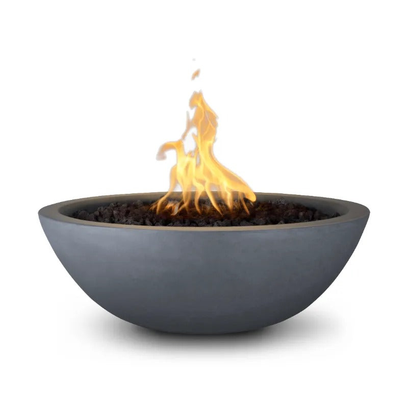 Sedona fire bowl GFRC gray