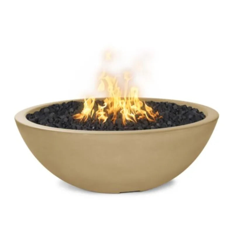 Sedona narrow ledge fire pit Brown