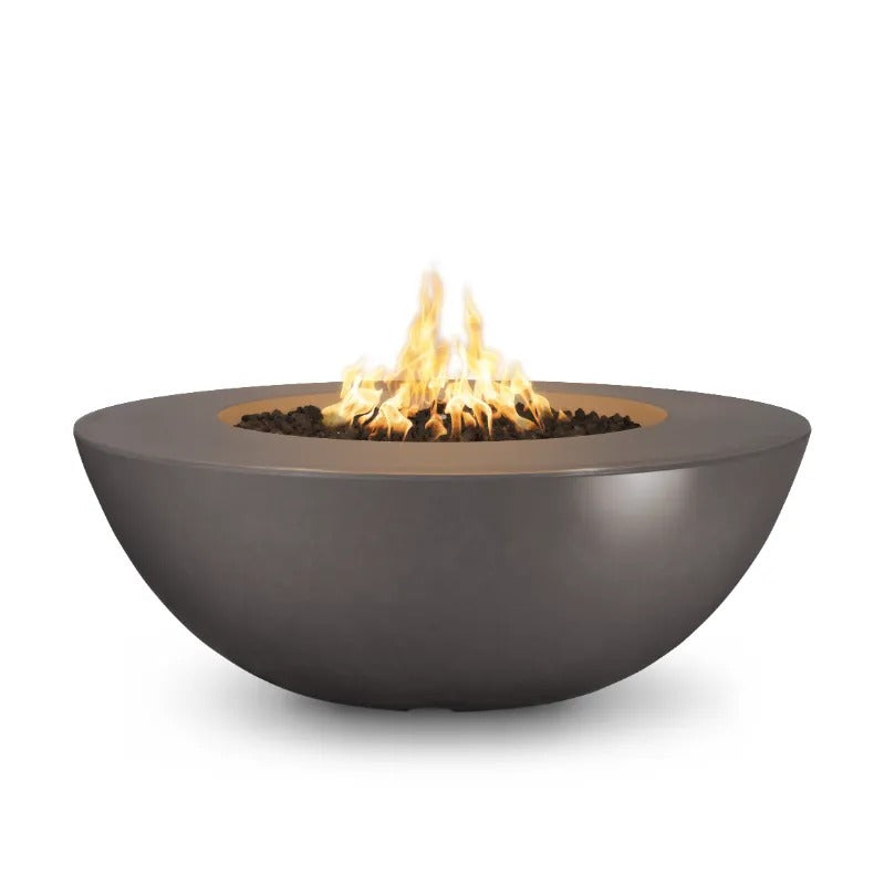 Sedona wide ledge fire bowl chestnut