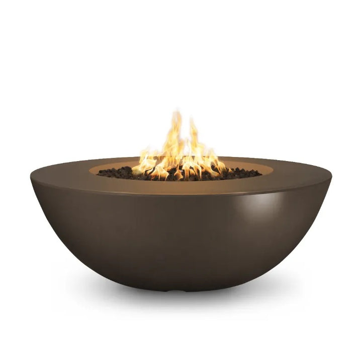 Sedona wide ledge fire bowl chocolate