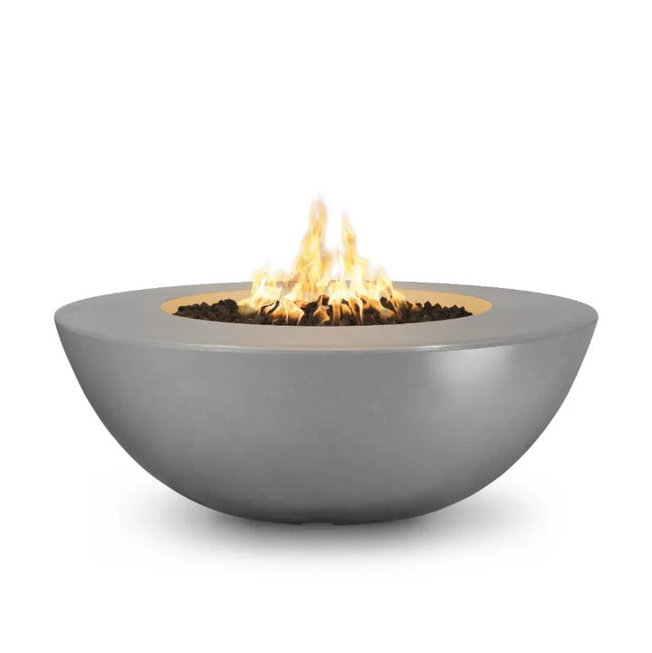 Sedona wide ledge fire bowl natural gray