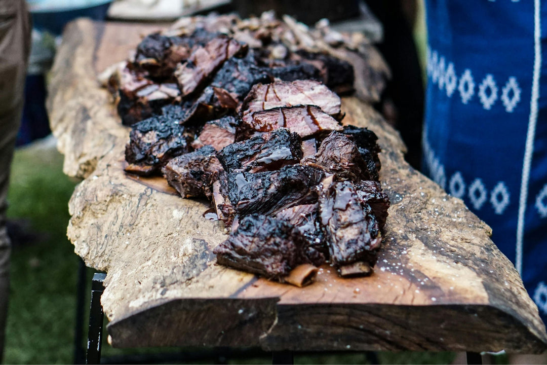 Serving up an outdoor feast