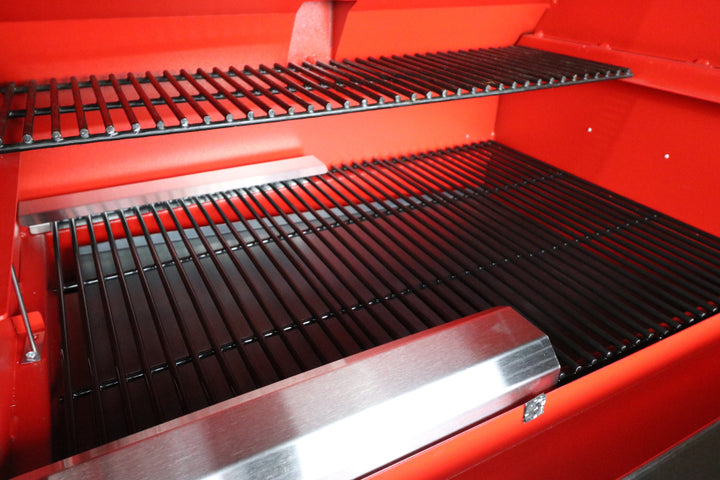 Smokin Bros Premier Pellet Grill 30 inch barn theme inside