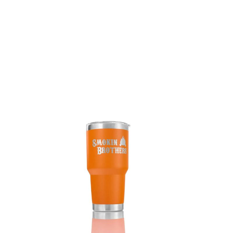 Smokin Brothers 32 Oz Tumbler orange