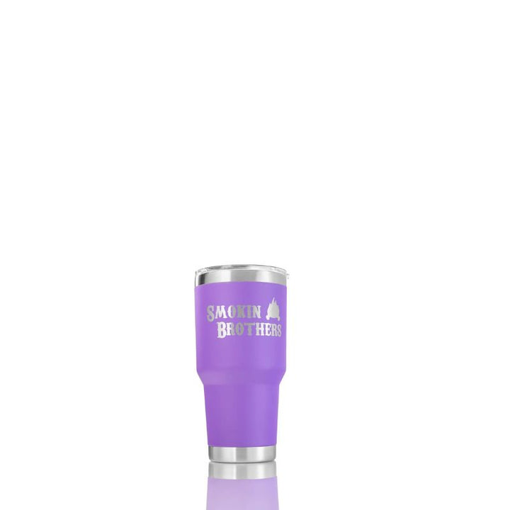 Smokin Brothers 32 Oz Tumbler purple
