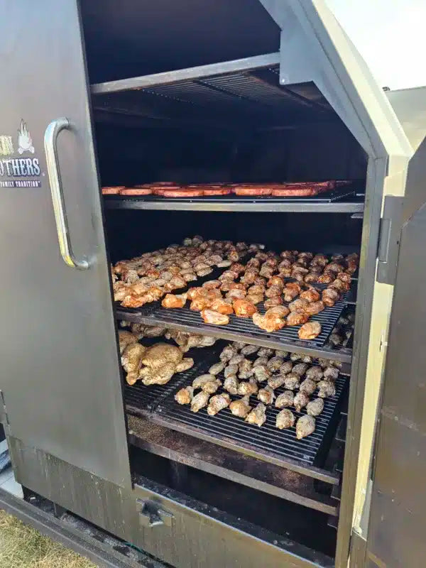 Smokin Brothers Commercial Shack different meats