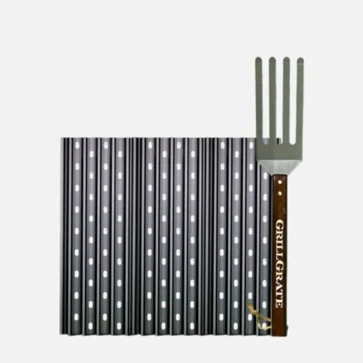 Smokin Brothers GrillGrate pieces assembled