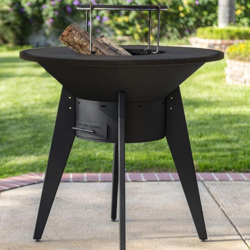 The Mojave Fire Grill Powder Coat Black