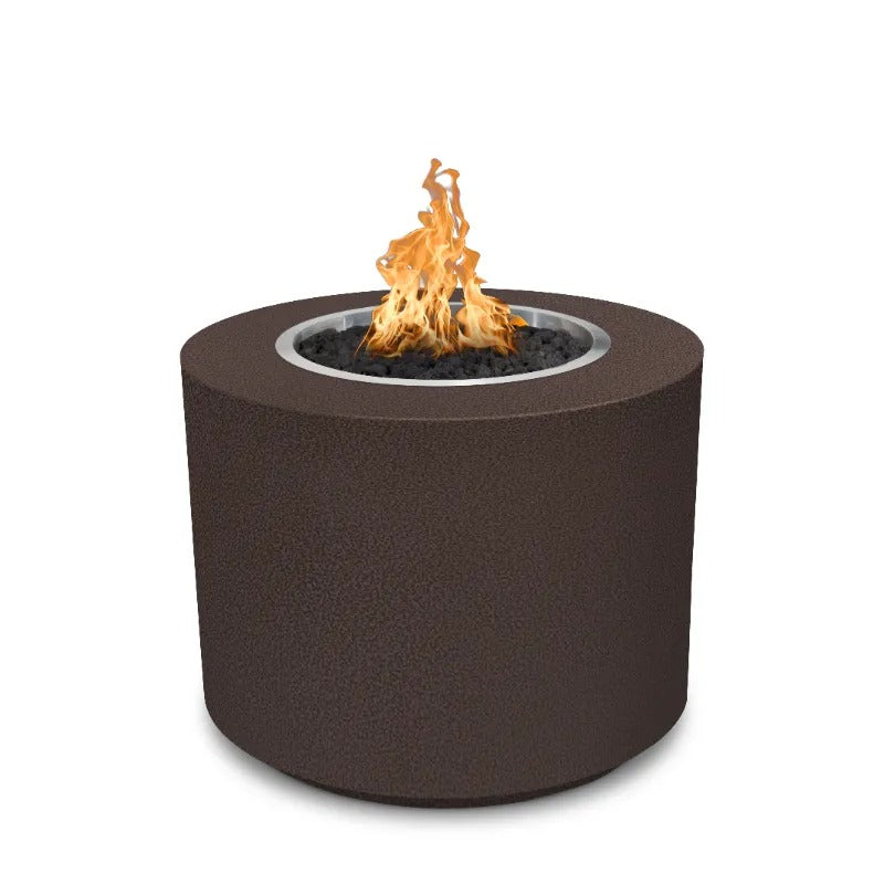The Outdoor Plus Beverly fire pit powder coated copper vein 30 inch