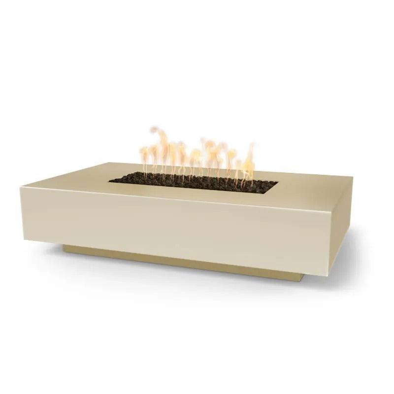 The Outdoor Plus Cabo Linear Fire Pit GFRC vanilla