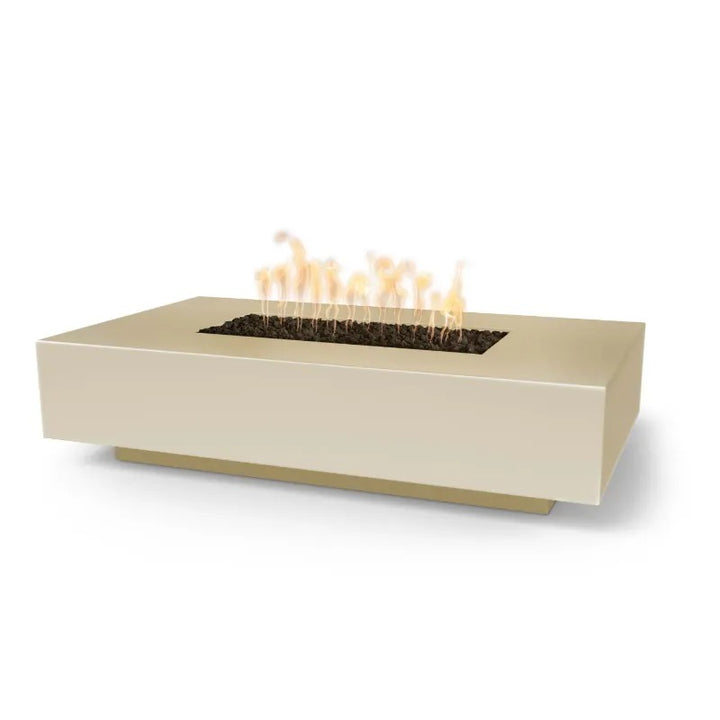 The Outdoor Plus Cabo Linear Fire Pit GFRC vanilla