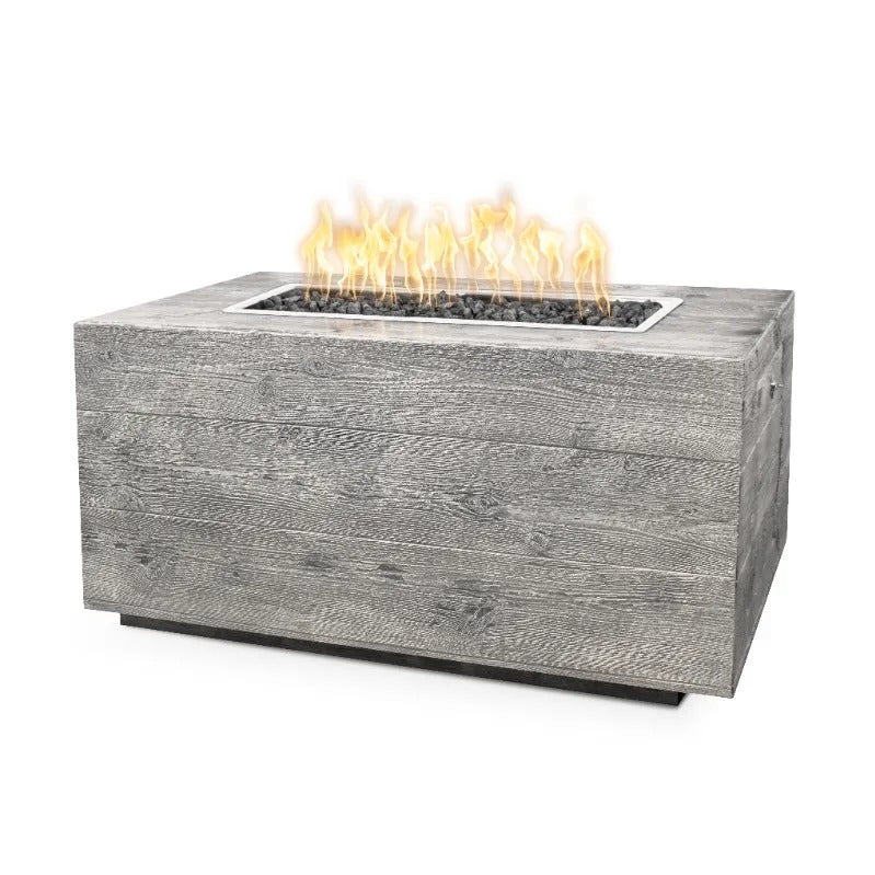 The Outdoor Plus Catalina fire pit ivory wood grain