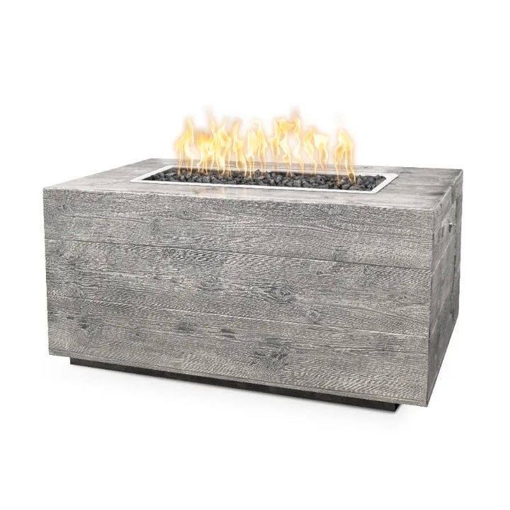 The Outdoor Plus Catalina fire pit ivory wood grain