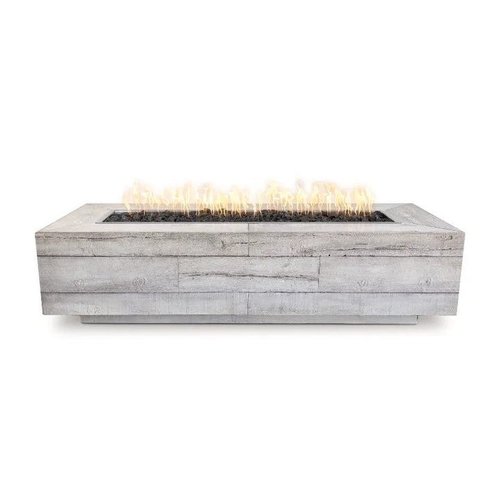 The Outdoor Plus Catalina fire pit wood grain 96 inches