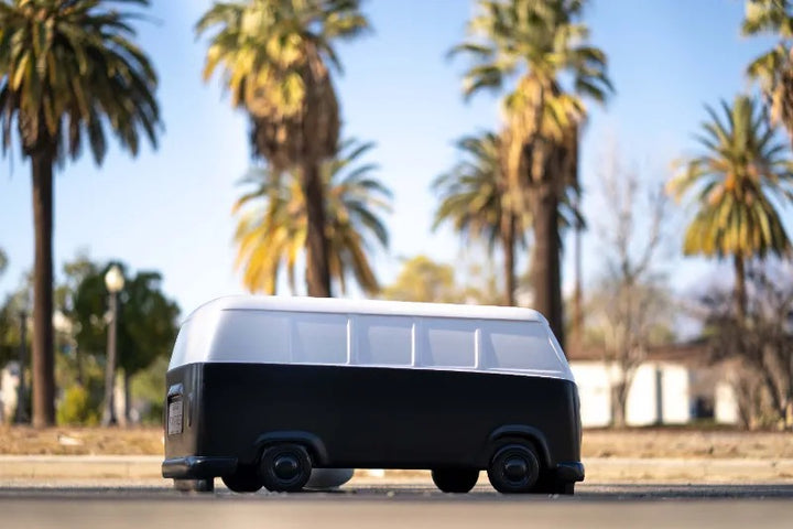 The Outdoor Plus Classic Bus Fire Pit palm trees