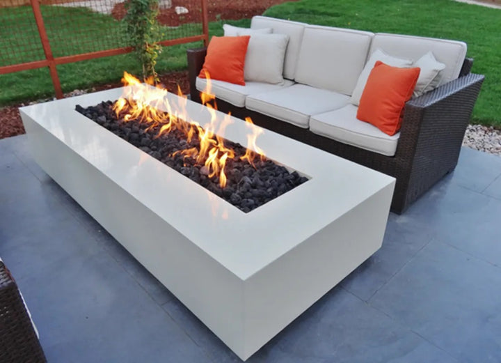 The Outdoor Plus Coronado fire pit Powder Coated White 60 inch