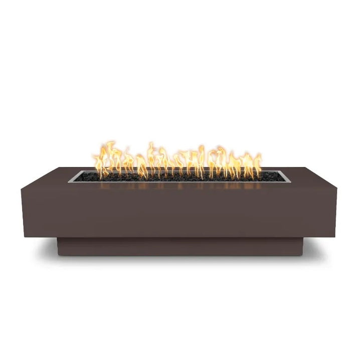 The Outdoor Plus Coronado fire pit java powder coated