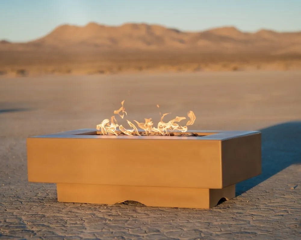 The Outdoor Plus Del Mar GFRC Concrete Brown desert fire