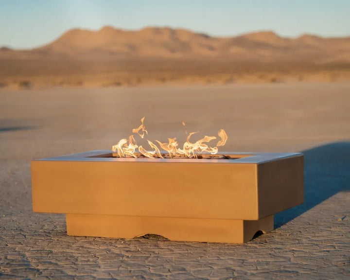 The Outdoor Plus Del Mar GFRC Concrete Brown desert fire