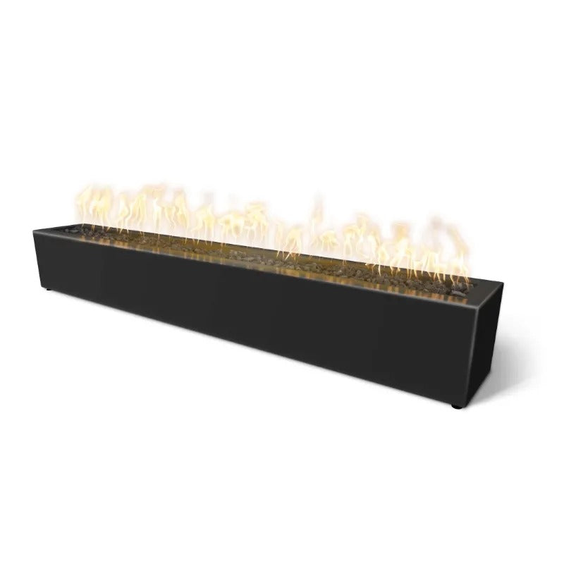 The Outdoor Plus Eaves fire pit black powder coat