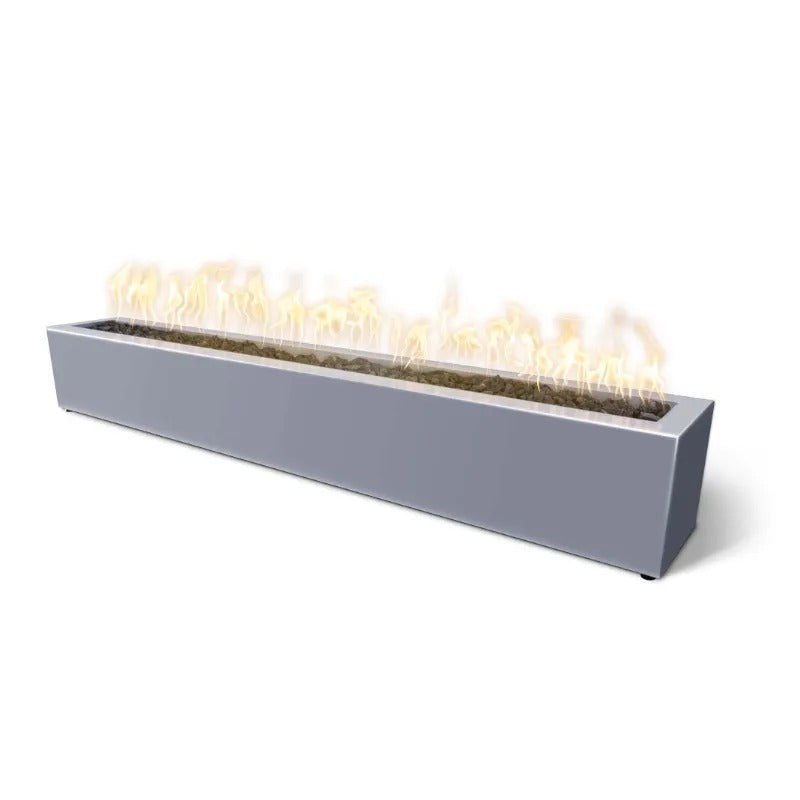 The Outdoor Plus Eaves fire pit gray powder coat