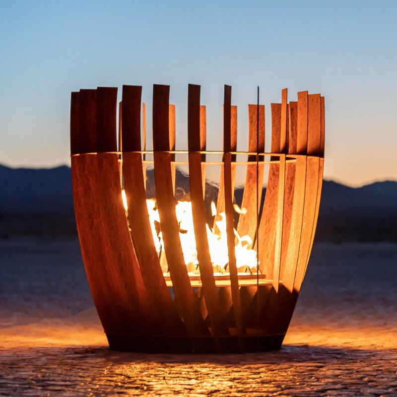 The Outdoor Plus Fire Pit Sculpture The Aurora