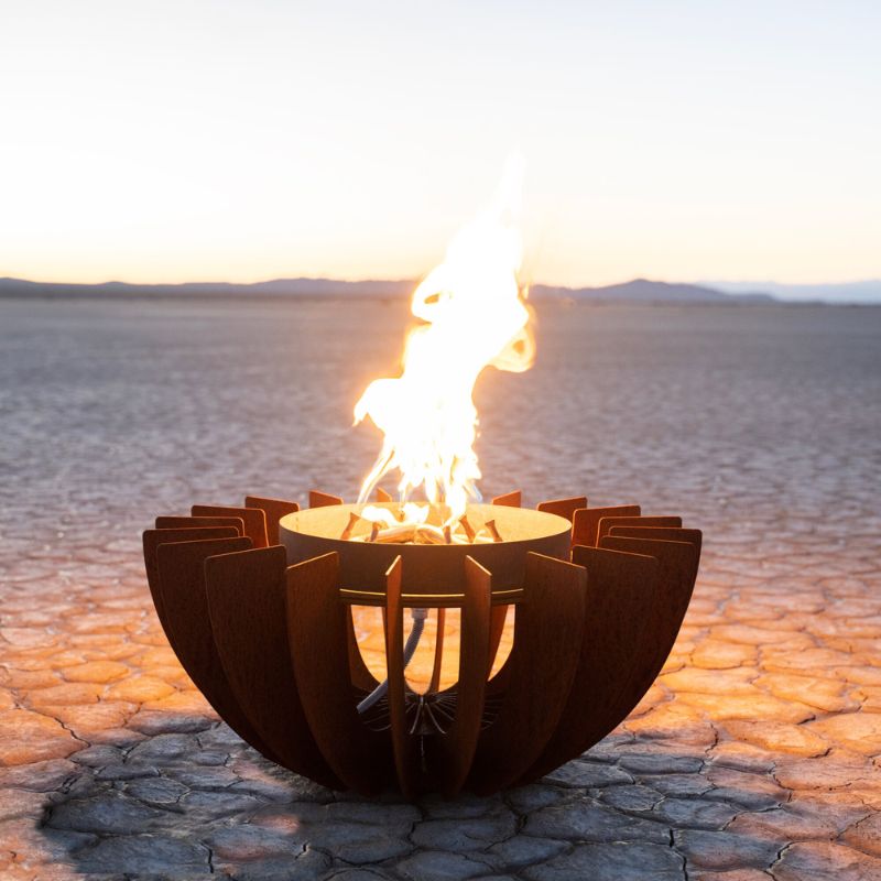 The Outdoor Plus Fire Sculpture The Galaxy