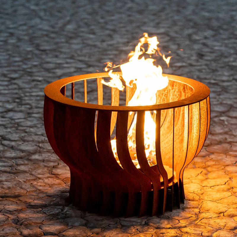 The Outdoor Plus Fire Sculpture The Neutron