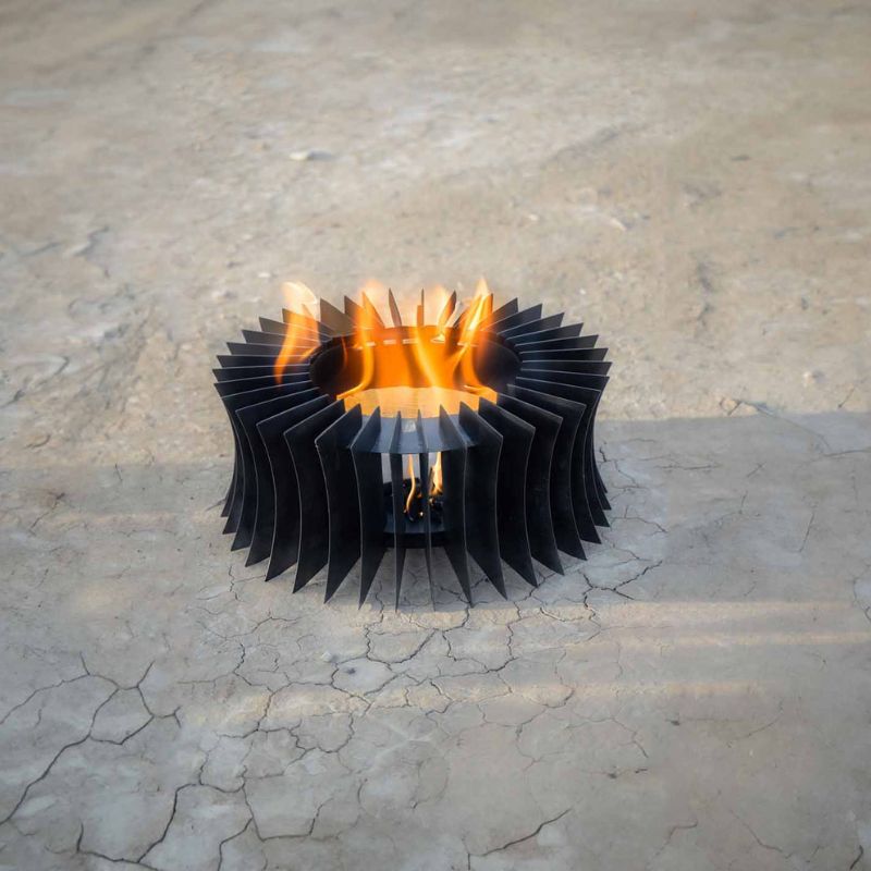 The Outdoor Plus Fire Sculpture The Rosen