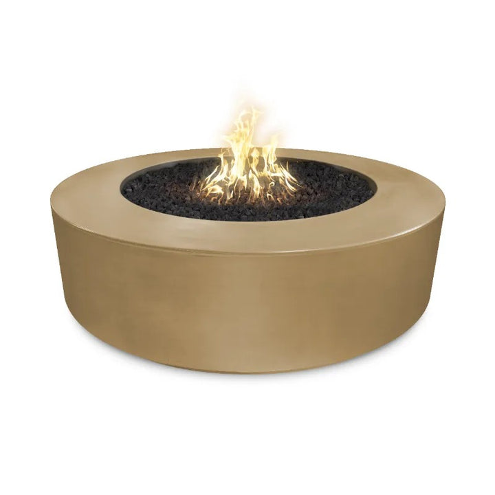 The Outdoor Plus Florence fire pit brown 72 inch